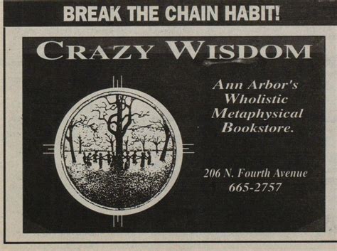 Crazy Wisdom Ann Arbor District Library