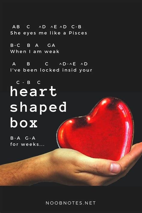 We did not find results for: Heart-Shaped Box - Nirvana - music notes for newbies ...