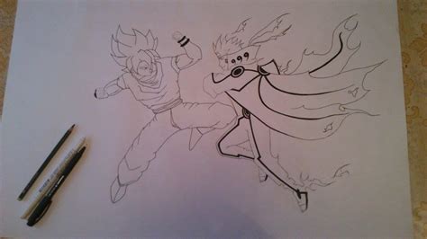 Goku Vs Naruto By Bloodymina On Deviantart