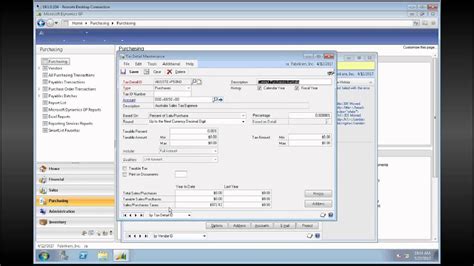 Dynamics Gp 2013 Payables Management Basics Youtube