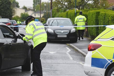 In Pictures Police Cordon In Place After Bilborough Shooting