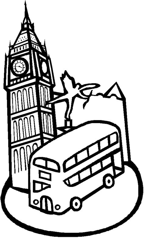 Bus Anglais Dessin Simple