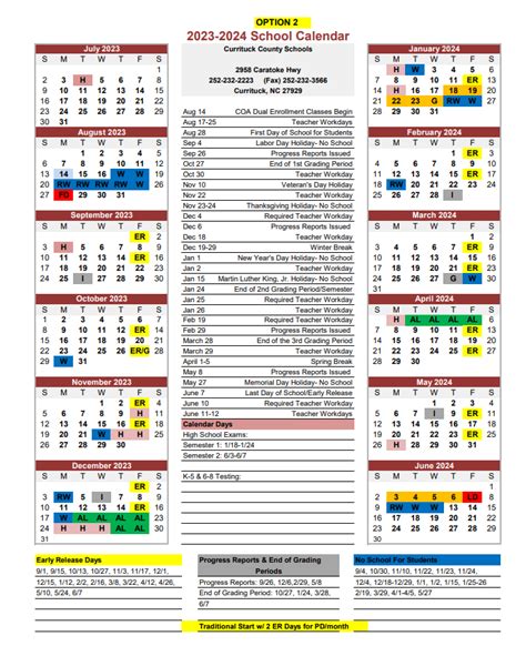 Currituck School Calendar 2024 Elana Harmony