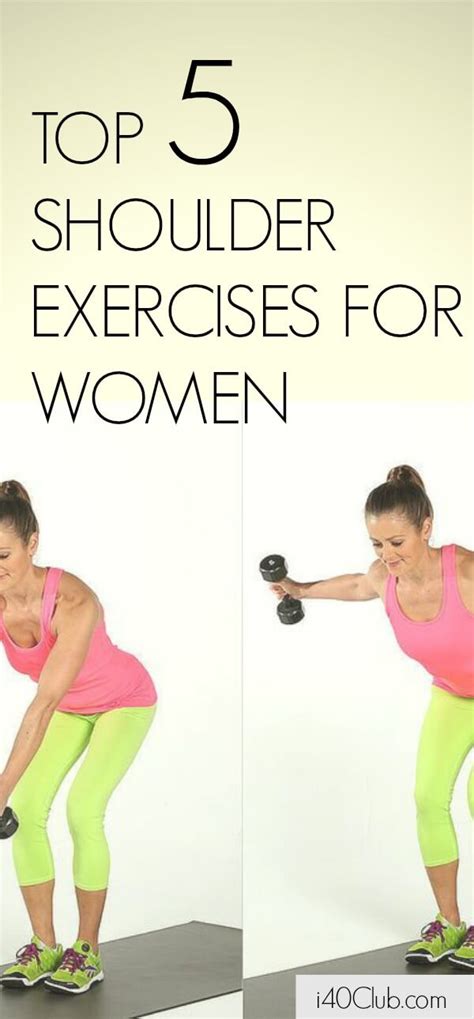 Top 5 Shoulder Exercises For Women