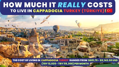 Cost Of Living In Cappadocia Turkey Budget Guide