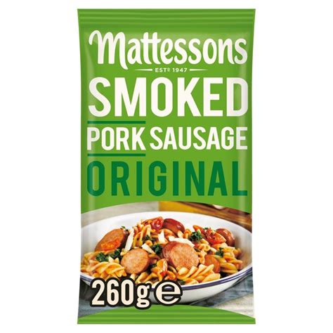 Mattessons Smoked Pork Sausage Original Morrisons