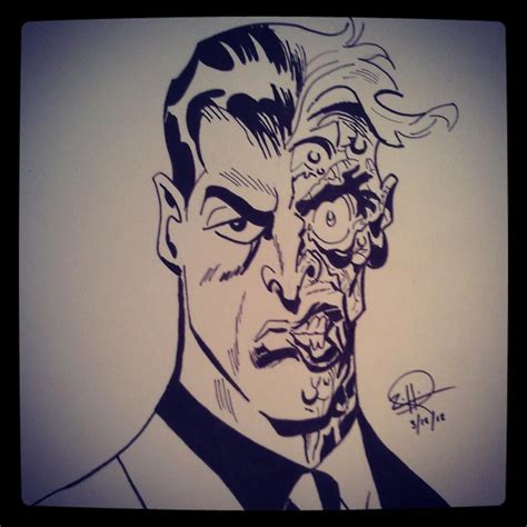 Two Face Batman The Animated Series By Zhiggins On Deviantart