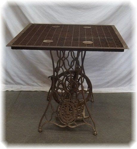 America ebay & paypal fees structure. Singer Treadle Base Table Vintage Metal Floor Grate Steampunk Industrial Garden | eBay | Metal ...
