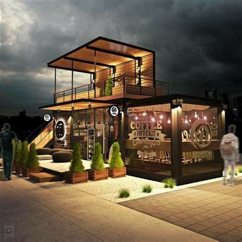 Innovative Container Cafe Design Containercafe Container House