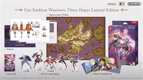Fire Emblem Warriors Three Hopes Limited Edition Revealed Nintendo