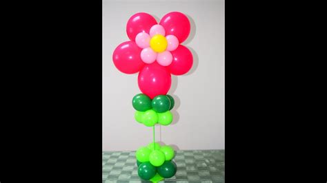 Easy Flower Balloon Tutorial How To Make Beautiful Balloon Decorations