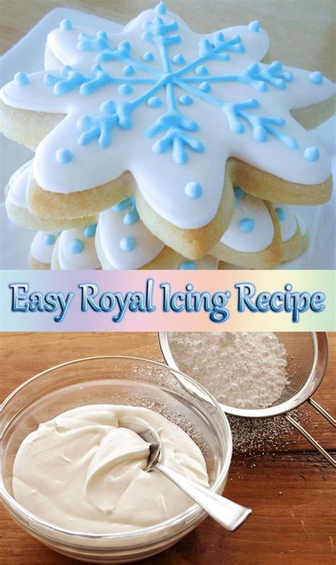 Royal icing is hard icing made from egg whites and powdered sugar. Easy Royal Icing Recipe | Easy royal icing recipe, Icing ...