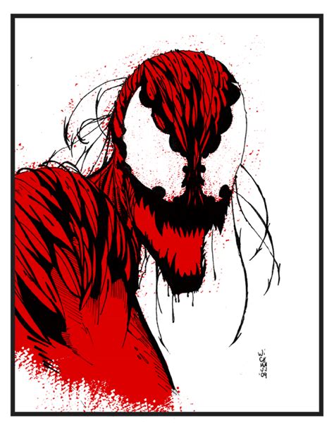 Sketch Jam Carnage Portrait By Jwichmann On Deviantart