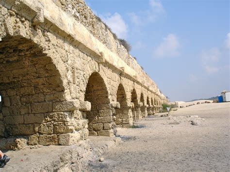 Aqueducts In Israel Ancient Architecture Places The