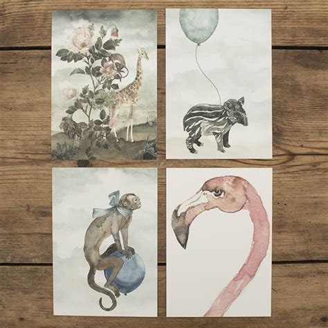Fauna Fantasy~postcards Magicalwall