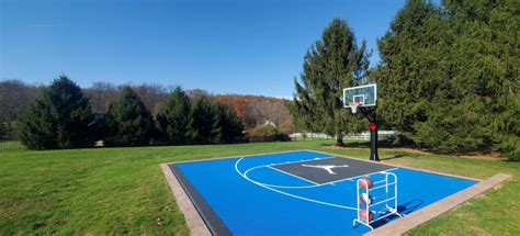 How To Build A Basketball Court In Backyard Benefits Of Installing A