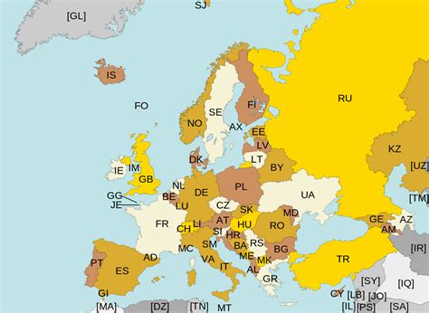 The country code standard makes it easy for developers to combine different api's consistently (standards are good). ISO 3166-1 - Vikipedija