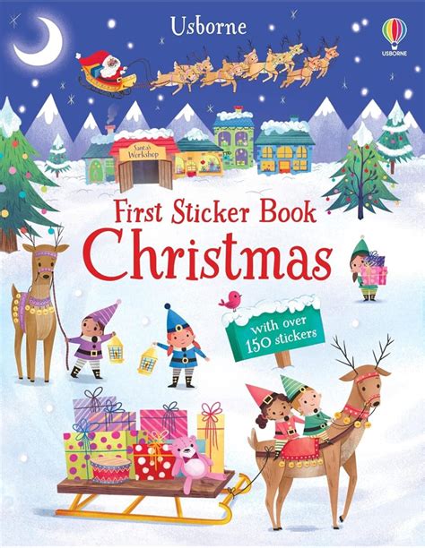 First Sticker Book Christmas A Christmas Sticker Book For Children
