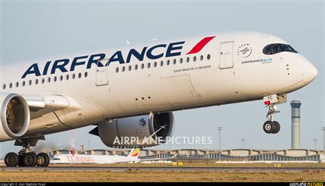 F Htyc Air France Airbus A350 900 At Paris Charles De Gaulle