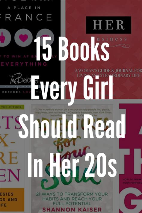 15 Books Every Girl Should Read In Her 20s Future Female Leaders