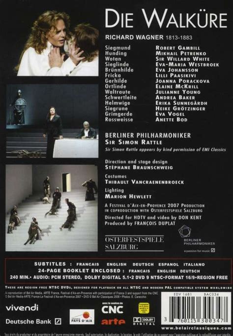 Richard Wagner Die Walküre 2 Dvds Jpc