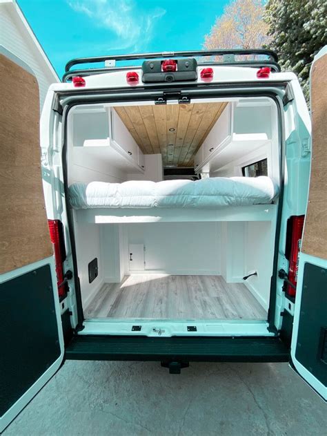 Van Tour 159 Extended Promaster Van Conversion With Full Bathroom