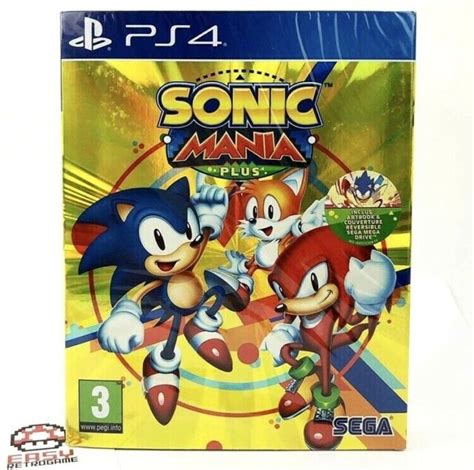 Sonic Mania Plus Sony Playstation 4 Ps4 System New Ebay