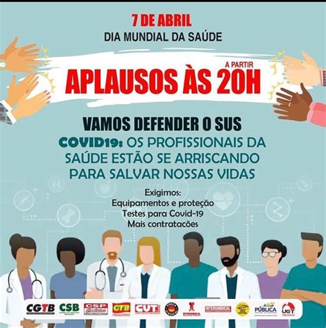 Somente em dia mundial da saúde. Dia Mundial da Saúde (07/04) - ABEn Nacional