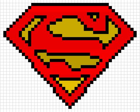 Pixel Art Superman