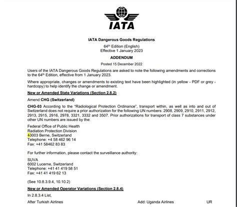 Iata Have Released Iata Dangerous Goods Regulations Th Edition