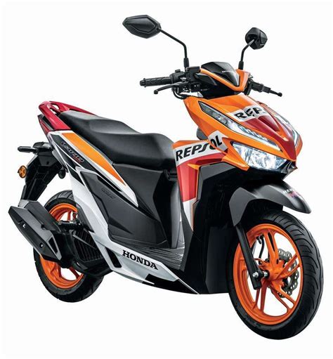Mulai dari harga motor honda , harga motor yamaha , kawasaki , suzuki dll. V Power Motor | HONDA Vario 150 Repsol