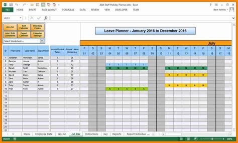 Vacation Accrual Spreadsheet Throughout 9 Employee Vacation Accrual