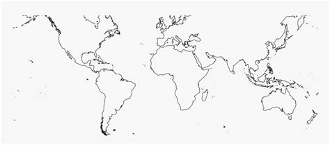 Imagessphx Glr Frames 001 Blank World Map No Borders Hd Png