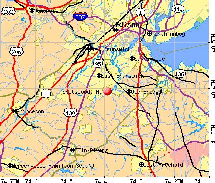 Spotswood New Jersey NJ 08884 Profile Population Maps Real Estate