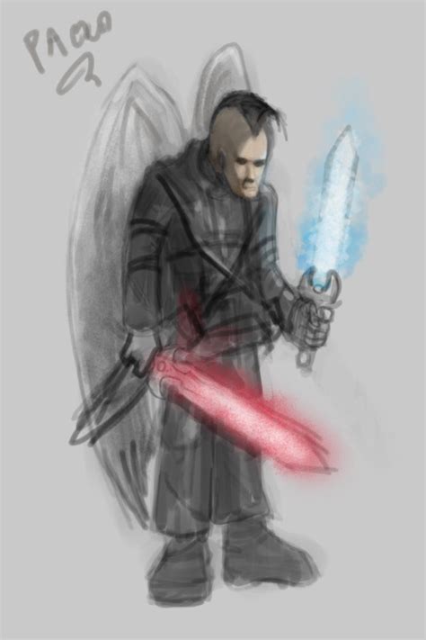 Edgard The Grey Angel By The Sketchman On Deviantart