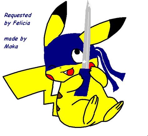 Ninja Pikachu By Mew2fem On Deviantart