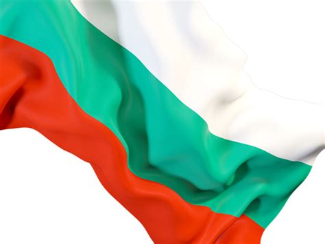 Waving Flag Closeup Illustration Of Flag Of Bulgaria