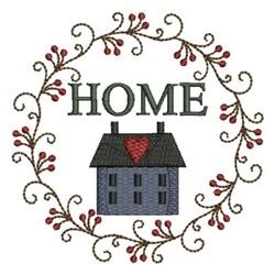 Minimum hoop 6 x 8; Country Home Sweet Home Embroidery Designs, Machine ...
