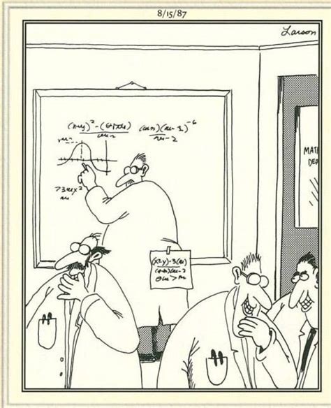 Scientists Far Side Cartoons Far Side Comics Gary Larson Cartoons
