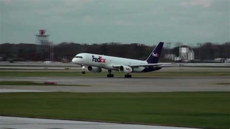 Fedex 757 Takeoff Surprise Youtube