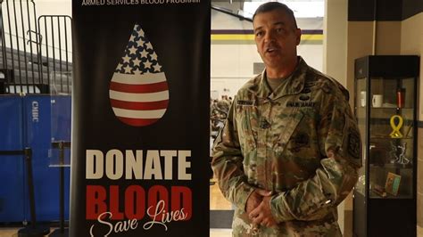 Armed Services Blood Program Blood Drive Youtube
