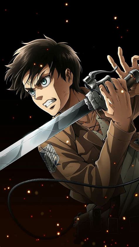 720p Free Download Attack On Titan Anime Eren Yeager Hd Phone