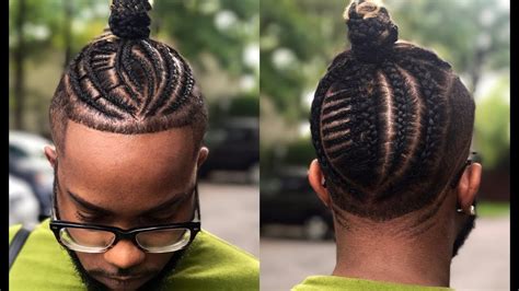 The most common braided hair buns material is ceramic. BRAIDING BAE'S HAIR | MAN BUN - YouTube