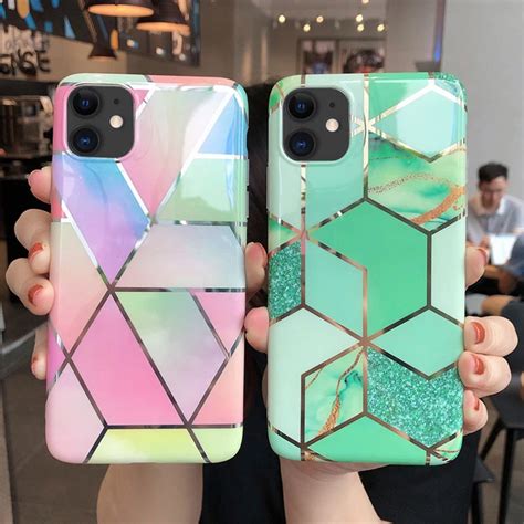 3d Customer Print Case For Iphones 13 14 Marble Case For Iphone 11 12