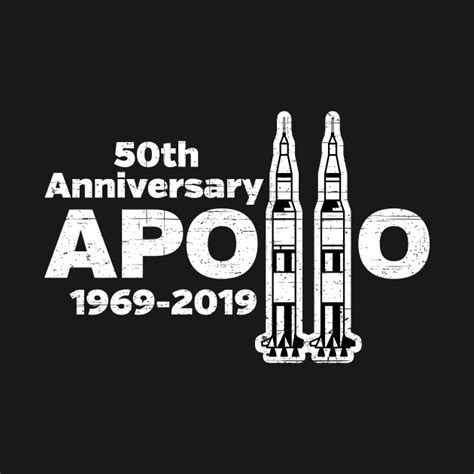 Apollo 11 50th Anniversary Nasa Saturn V Rocket 50th Anniversary T