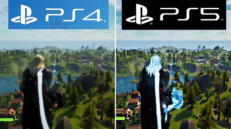 Fortnite Ps4 Vs Ps5 Graphics And Fps Comparison Youtube