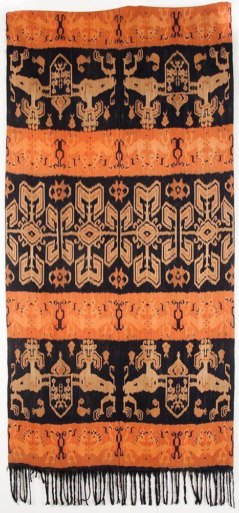 Sumba Ikat Hinggi Kombu East Sumba Tribal Patterns Textile