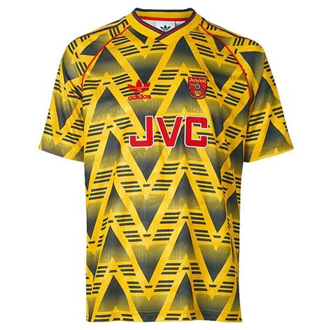 Retro Arsenal Bruised Banana Away Football Shirt 9193 Soccerdragon