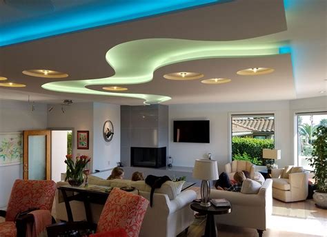 Features stas drop ceiling rail dimensions: This customer brings color-changing life to the living ...