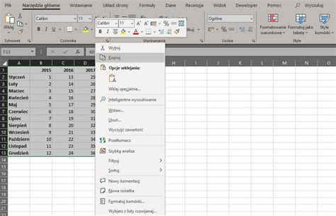 Umieszczamy Arkusz Excela W Dokumencie Worda Plik Excela W Wordzie